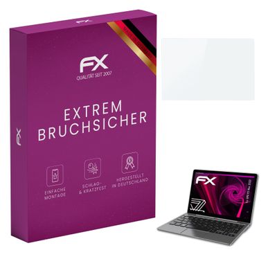 atFoliX Plastic Glass Protective Film compatible with GPD P2 Max 2022, 9H Hybrid-Glass FX Screen Protector