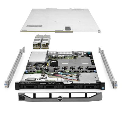 Dell PowerEdge R430 Server 2.60Ghz 24-Core 128GB RAM 2X 256GB SSD + 4X 8TB SAS (Renewed)