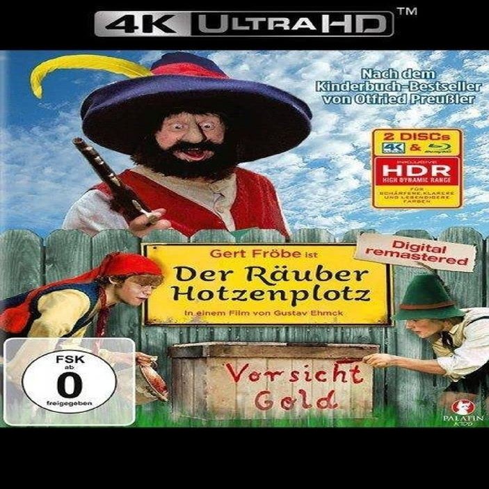 Raeuber Hotzenplotz remastered 4K UHD / 2 BRs [Region Free]