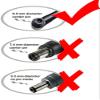 AC Adapter Compatible with Asus FA507RE FA507RE-A15.R73050T FA507RM FA507RM-ES73 FX507ZM-BS74 FX507ZM-RS73 G533QS G533QS-DS94 G533ZM G533ZM-ES93 G713 G713RM G733QSA G733QSA-XB99 GX650RM GX650RM-ES74 view 3
