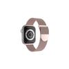 WorryFree Gadgets Metal Mesh Magnetic Wristband for Apple Watch, Rose Pink, 42/44/45/49mm (KY06-RPNK42) view 2
