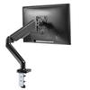 Stellar Mounts Spring LCD Monitor Arm with USB and Multimedia Ports for: LG 27MP400-B 27 Full HD (1920 x 1080) IPS Display with 3-Side Virtually Borderless Design view 1