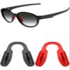 Mryok 2 Pair Replacement Nose Pieces Nose Pads for Oakley Hex Jector OX8032 Eyeglass - Red & Black view 1