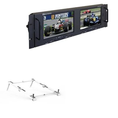 BoxWave Stand and Mount Compatible with Cooltouch RX-702TA - Pocket Aluminum Stand 3-in-1, Portable Multi Angle Viewing Riser - Metallic Silver