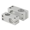 Microscope Kit Video Microscope Stand, Metal Arm Bracket Diameter 25mm 32mm Connection Adapter Microscope Lens Adapters (Color : 25mm to 25mm) view 3