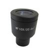 Microscope Kit WF10X 20mm High Eyepoint Wide Angle School Biological Microscope Eyepiece Lens 23.2mm with Micrometer Scale Microscope Lens Adapters (Color : 1pc WF10X Lens) view 1