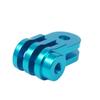 FEICHAO Conversion Base 1.37" Aluminum Alloy Camera Mount Compatible with GoPro Action Camera Photography Equipment Accessories (Blue) view 1