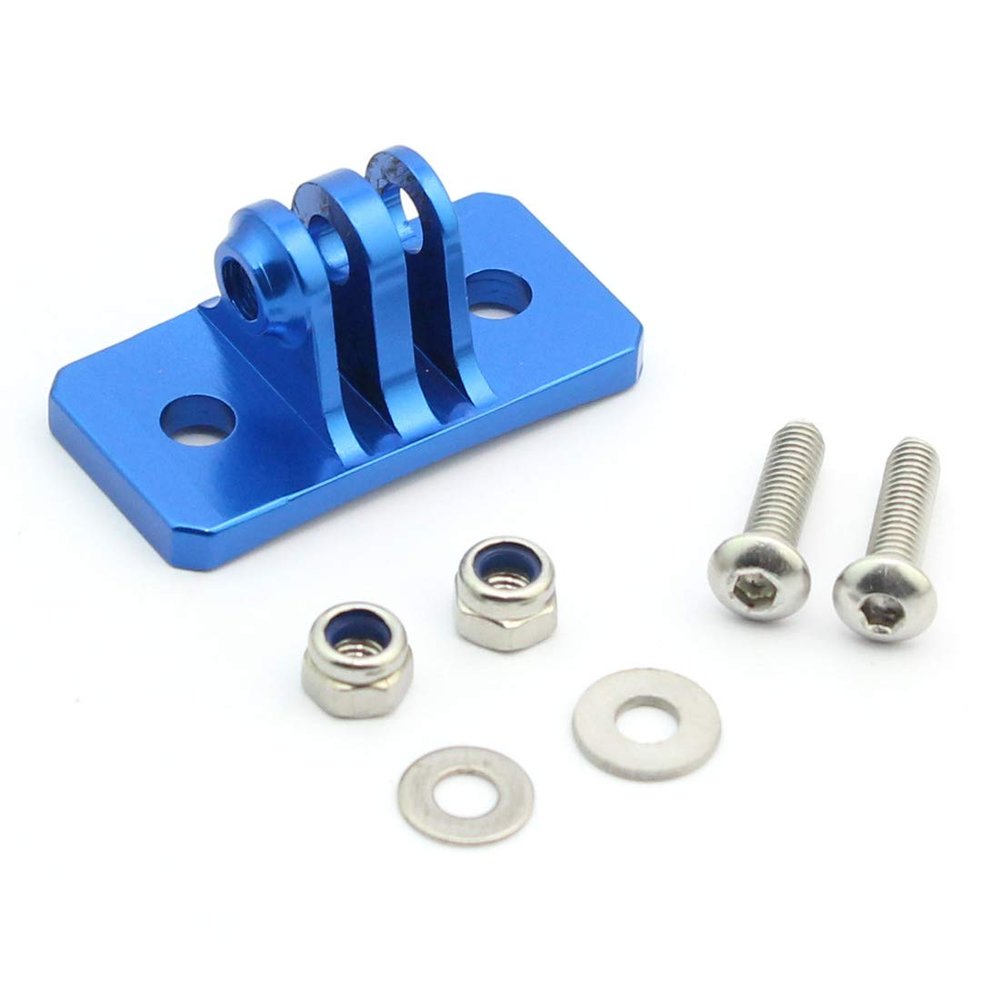 FEICHAO Skydiving Helmet Fixed Mounts Base Holder Adapter Compatible with Hero 13 Action Camera Photography (Blue)