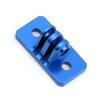 FEICHAO Skydiving Helmet Fixed Mounts Base Holder Adapter Compatible with Hero 13 Action Camera Photography (Blue) view 4