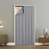 YZJJ Heavy Duty Screen Door, Thermal Insulated Door Curtain Soundproof Privacy Blackout Divider Temporary Door Barrier for Air Conditioner Heater Room Home Kitchen view 1