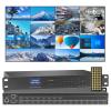 ICUIXIAN 8x16 HDMI Matrix Switch 2K@60Hz with Web Gui-Rs-232-LAN Port Control, Rackmount HDMI Matrix 8x16 with EDID, HDCP, Dolby Digital, DTS-HD Main Audio Transmission (8 in 16 Out Switch-Splitter) view 1