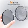 77mm Magnetic UV+CPL+ND1000+Black Diffusion 1/4+Basic Ring Lens Filters Kit (5 Pcs) with 28 Muti-Layer Coatings view 2