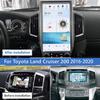 ZWNAV 16 Inch Qualcomm Car Radio Android Auto for Toyota Land Cruiser 200 LC200 2016-2022 Stereo Replacement Tesla Style Touch Screen Unit Audio Multimedia Player GPS Navigation view 2