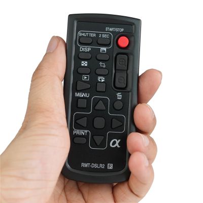 Replacement Remote Control RMT-DSLR2 for Sony Interchangeable Lens Digital Camera RMT-DSLR2 ILCE-7RM3 ILCE-9 ILCE-6500 ILCE-6500M ILCE-6300 ILCE-6300L ILCE-6300M ILCE-7SM2 ILCE-7RM2