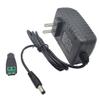 12V 3A Power Supply Adapter 100~240V AC to DC 12 Volt 3 Amp 72W Converter 12 vdc 3000mA 2.2A 2.4A 2.5A 2.8A Available 5.5mm x 2.5mm 2.1mm for LED Strip Light CCTV Security Camera Router view 1