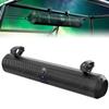 KEMIMOTO UTV Sound Bar 28 Inch ATV Soundbar 4X Subwoofers 2X Tweeters Bluetooth Golf Cart Sound Bar Compatible with Polaris RZR Can-Am Defender X3 CFMOTO ZFORCE, for 1.56"- 2.25" Roll Cage view 1