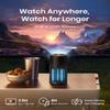 NEBULA Capsule 3 Laser, Outdoor Portable Mini Wi-Fi Smart TV Projector, Upgraded with Google TV, Official Netflix, Dolby Digital, 120 inches Screen and 2.5H Built-In Battery view 4