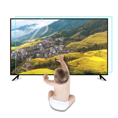 Matte Anti-Glare/Anti UV TV Screen Protector for 32-75 Inch - Indoor & Outdoor Anti Blue Light/Anti-Scratch Filter Film, Make The Light Soft and Relieve Eye Strain/A / 50 Inches 1095x616 mm