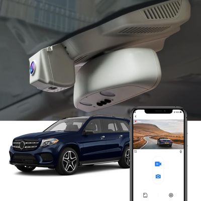 Fitcamx 4K Dash Cam Suitable for Mercedes-Benz GLE GLS 2016-2019 (Model A) W166 X166, Integrated OEM Style, UHD 2160P Video, Loop Recording, Built-in WiFi & APP, G-Sensor, Easy to Install, 64GB Card