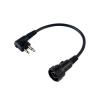 WRSCEXP Mini Din Plug 6 PIN Headset Cable for Heavy Duty Noise Cancelling Headphone for Motorola 2 PIN CP150 CP160 EP450 GP300 GP68 GP88 CP88 CP040 CP100 CP125 CP140 view 1