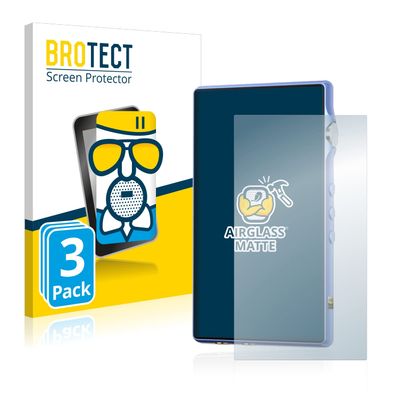 brotect Anti-Glare Glass Screen Protector Matte Compatible with iBasso DX170 (3 Pack) - Anti-Scratch 9H Protection Film