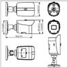 Pelco IBV229-1ER 2MP IR WDR Outdoor PoE Bullet Camera with 3.4-9.4mm Varifocal Lens view 2