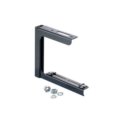 Panduit FiberRunner Adjustable Top Support C Bracket, for 6x4/4x4 Routing, Steel, Black
