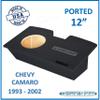 12" Single Ported Vented Sub Box for Camaro 1993-2002 Speaker Box Subwoofer Enclosure view 2
