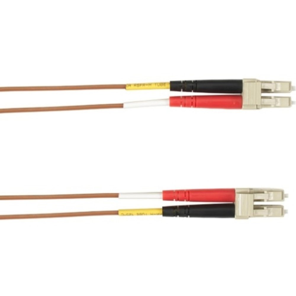 Black Box Network - FOCMP10-003M-LCLC-BR Fiber Optic Duplex Patch Network Cable - 9.80 ft Fiber Optic