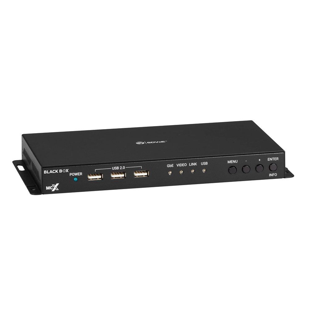 Black Box MCX G2 HDMI Decoder - 4K60, Fiber
