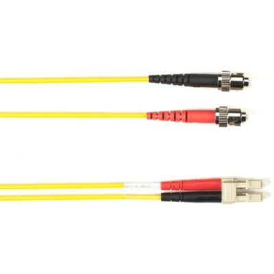 Black Box Network - FOLZHSM-015M-STLC-YL Fiber Optic Duplex Patch Network Cable - 49.20 ft Fiber Optic