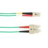 Black Box Network - FOCMP10-006M-SCLC-GN Fiber Optic Duplex Patch Network Cable - 19.70 ft Fiber Optic view 1