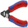 KNIPEX Tools 78 41 125 SBA Electronics Super Knips, 5" view 1