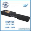 10" Single Sealed 2005-2022 Frontier Crew Cab Sub Box Subwoofer Enclosure view 2