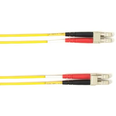 Black Box Network - FOCMRM4-001M-LCLC-YL Fiber Optic Duplex Patch Network Cable - 3.20 ft Fiber Optic