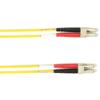 Black Box Network - FOCMRM4-001M-LCLC-YL Fiber Optic Duplex Patch Network Cable - 3.20 ft Fiber Optic view 1