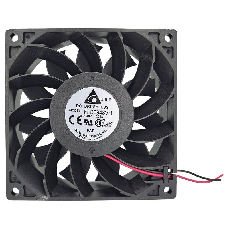 FFB0948VH Fan for DC48V 0.26A 929225mm 2-Wire Cooling Fan