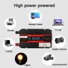 Niczu DC 12V 24V to AC 110V 220V Car Inverter with Smart Digital Display Screen 3000W 4000W 6000W Modified Sine Wave Power Voltage Converter,4000W-12V view 3