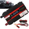 Niczu 3000W 4000W 6000W Car Inverter with Smart Digital Display Screen DC 12V 24V to AC 110V 220V Modified Sine Wave Power Voltage Converter,3000W-24V view 1