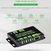 Industrial Grade Multifunctional USB HUB with Extending 3X USB Ports + 100M Ethernet Port @XYGStudy (USB-HUB-3U-ETH) view 2
