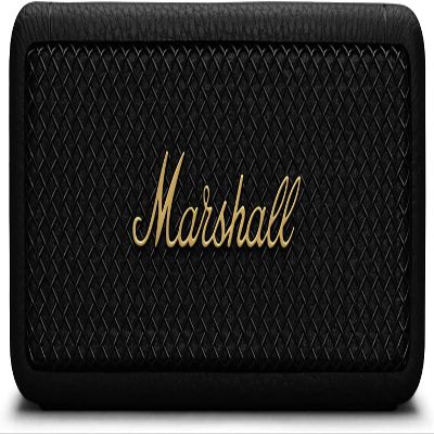 Marshall - Emberton II BT Portable Speaker - Black & Brass (Renewed)