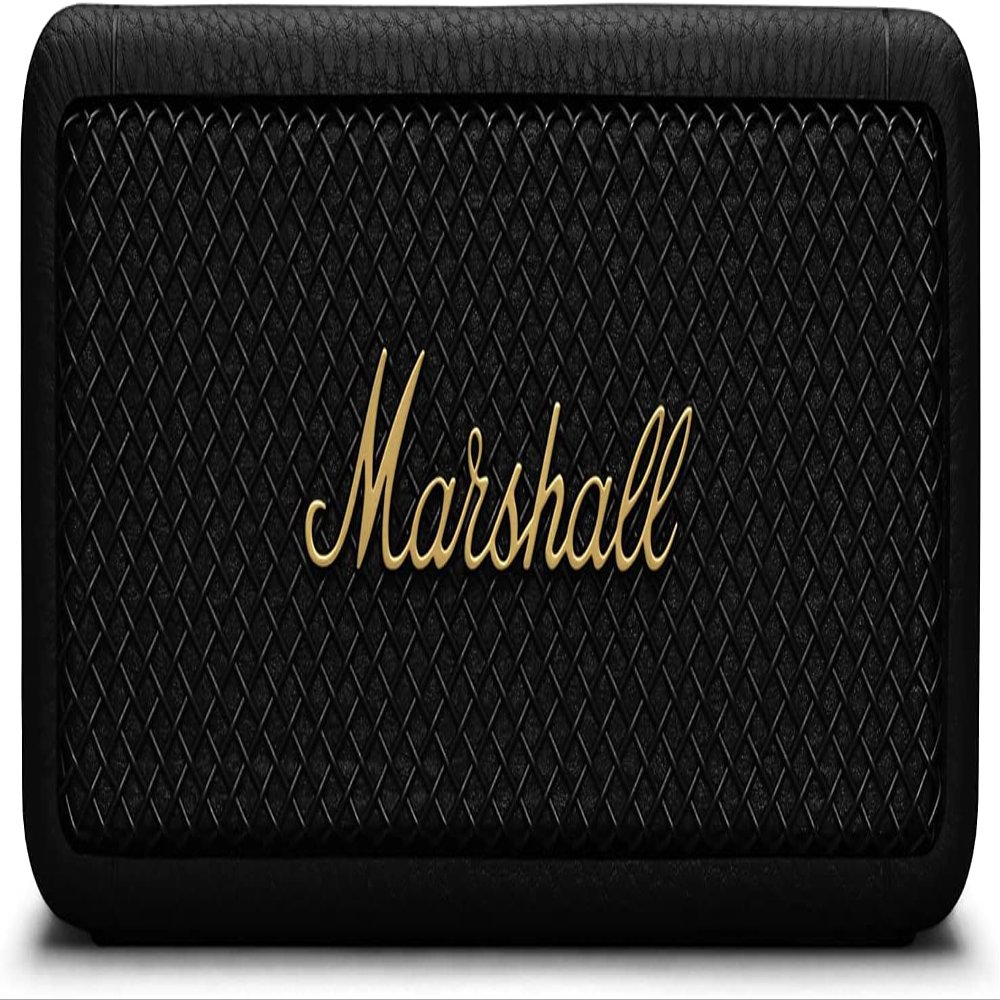 Marshall - Emberton II BT Portable Speaker - Black & Brass (Renewed)