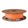 SpeedyFiberTX - 2-Pack 50 Meter Multimode OM1 Duplex ST to ST Fiber Patch Cable, Corning OM1 62.5/125 Optical Fiber, Orange Riser OFNR Cable Jacket view 4