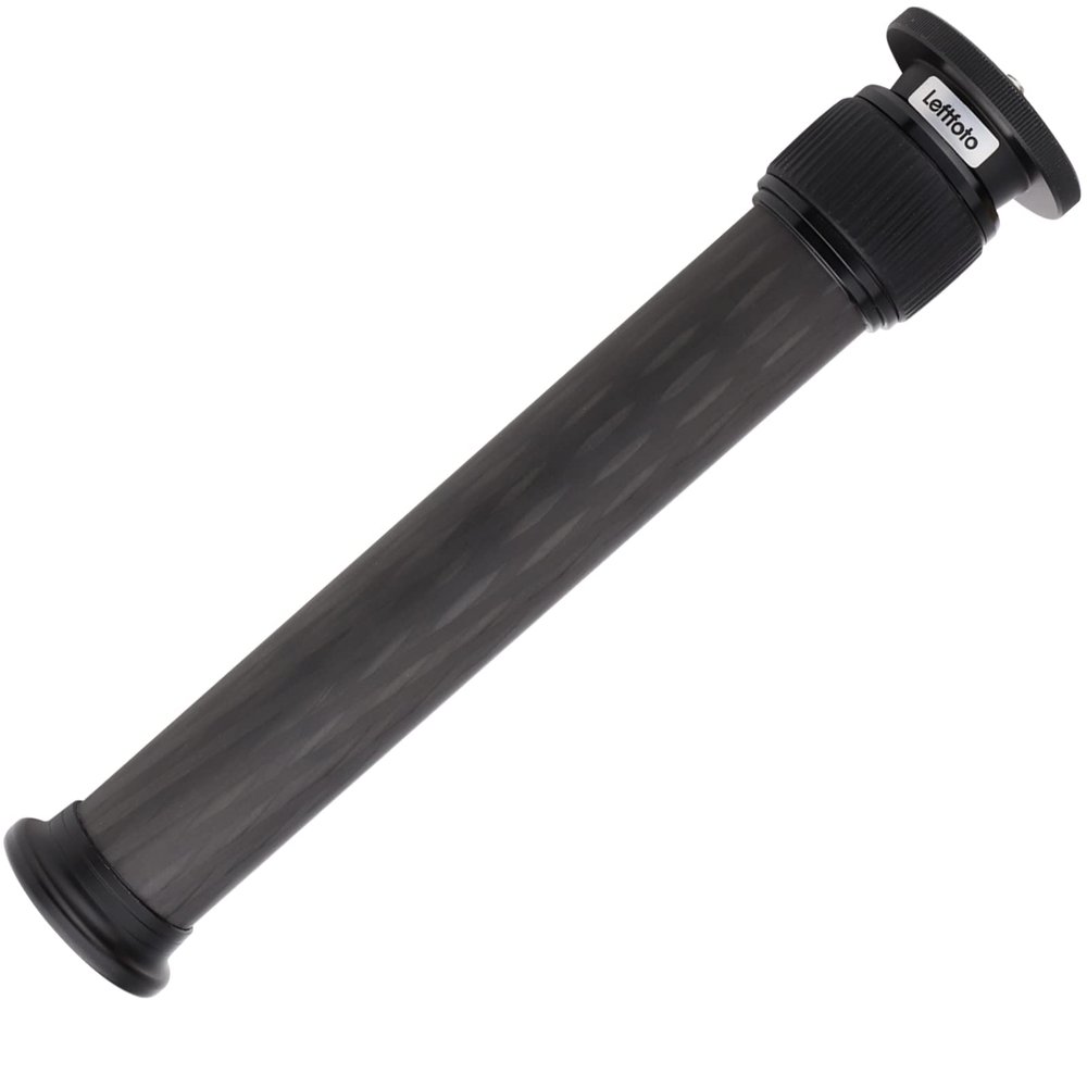Carbon Fiber Tripod Extender,Two-Section Tripod Extension Pole,Gimbal Stabilizer Photography Telescopic Extension Rod,for Gimbal/DSLR Camera