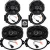 Kicker Speakers 6.75 & 6X9 inch for Chevrolet Camaro(w/o Boston Acoustics)2010-2015 Upgrade Kit-2 Pairs of DS Series with Adapters and Harness,Car Audio Front Door & Rear Deck Speaker DSC670 & DSC6930 view 1
