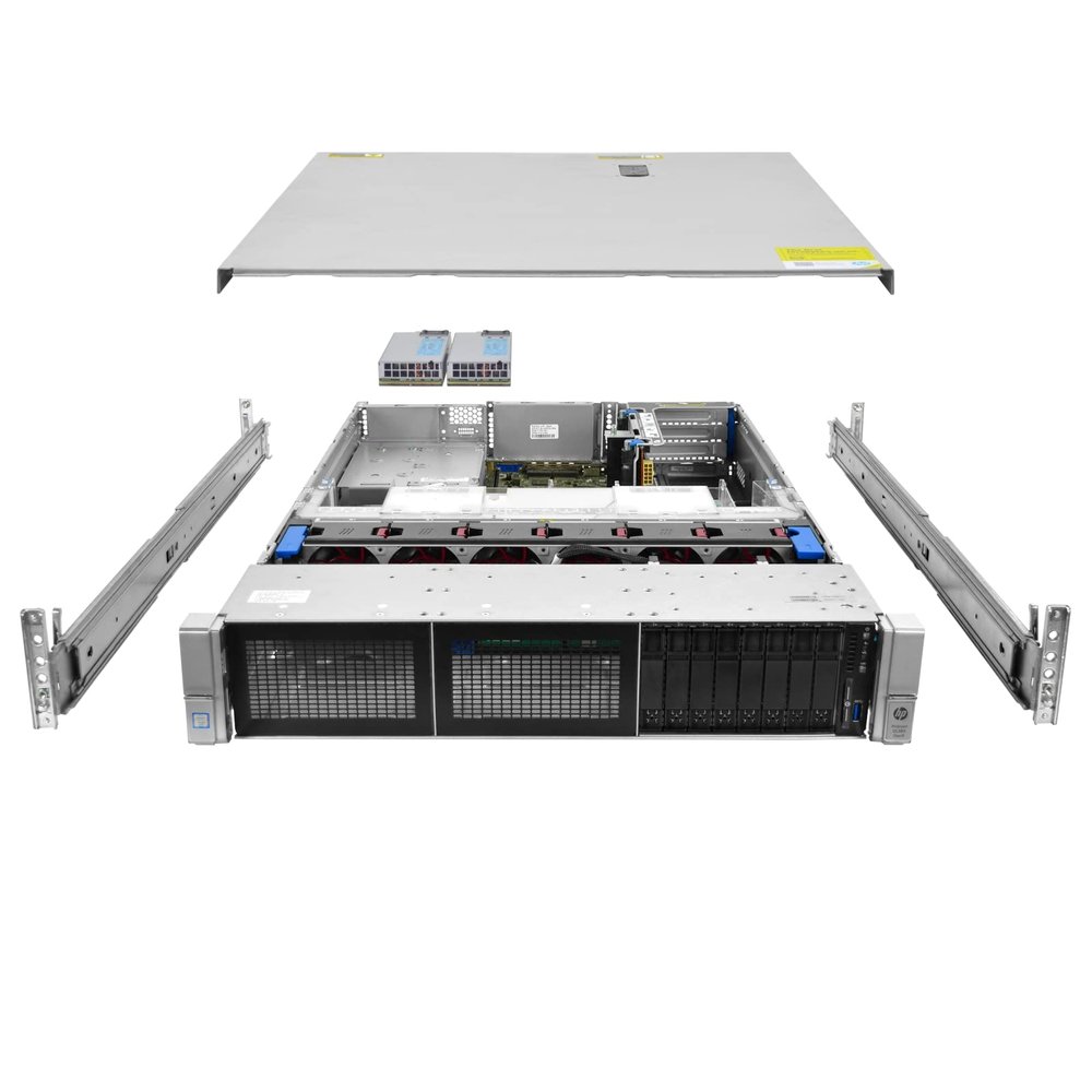 HP ProLiant DL380 G9 Server 2X E5-2603v3 1.60Ghz 12-Core 64GB RAM 8X 2TB Rails (Renewed)