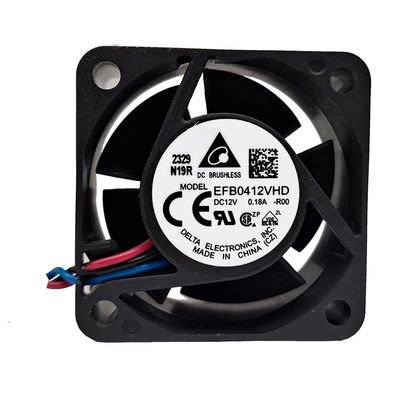 EFB0412VHD Fan for 12V 12V 4020 4CM 3 Wire Cooling Fan