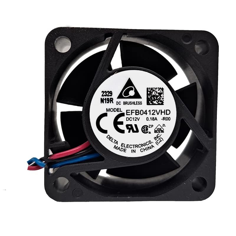 EFB0412VHD Fan for 12V 12V 4020 4CM 3 Wire Cooling Fan
