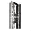 Chatsworth - 30096-703 - Chatsworth Double-Sided Master Cabling Section - Rack Cable Management Panel - Black - 1 Pack view 1