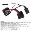 Audio Wireless Bluetooth5.0 Cable, Audio Wireless Bluetooth Cable 12 Pin AUX Wire Harness Handsfree Mic Replacement for E60 E63 E64 E66 E81 E82 E70 E90 view 3